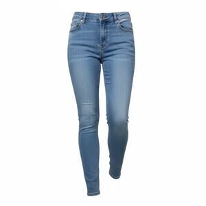 Justice Girls Jeans Size 10 Slim Mid Rise Jegging Light Wash Stretch Denim